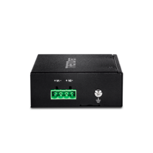 Switch industrial TRENDnet de 5 puertos Gigabit PoE+ | TI-PG50 – vista 3