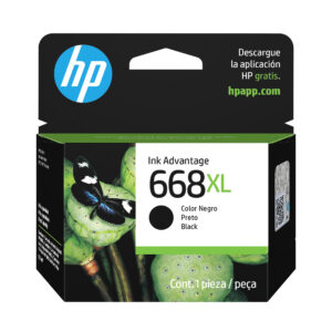 Cartucho de tinta HP 668XL 7FP39VL - Cartucho de tinta HP 668XL Negro original 7FP39VL