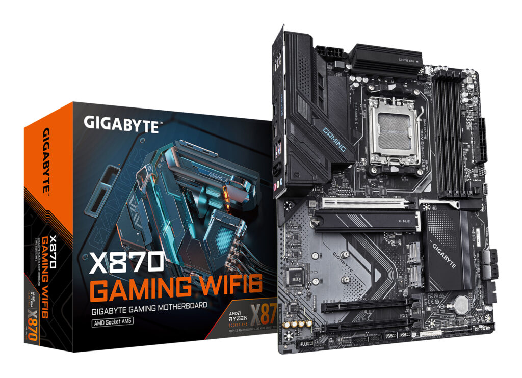 Motherboard GIGABYTE X870 GAMING WIFI6, Chipset AMD X870, Socket AMD AM5, ATX, X870 GAMING WF6
