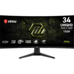 Monitor MSI MAG 346CQDF - Monitor MSI MAG 346CQDF E20 86,4 cm (34") 3440 x 1440 píxeles UltraWide Quad HD LCD Negro MAG-346CQDF-E20
