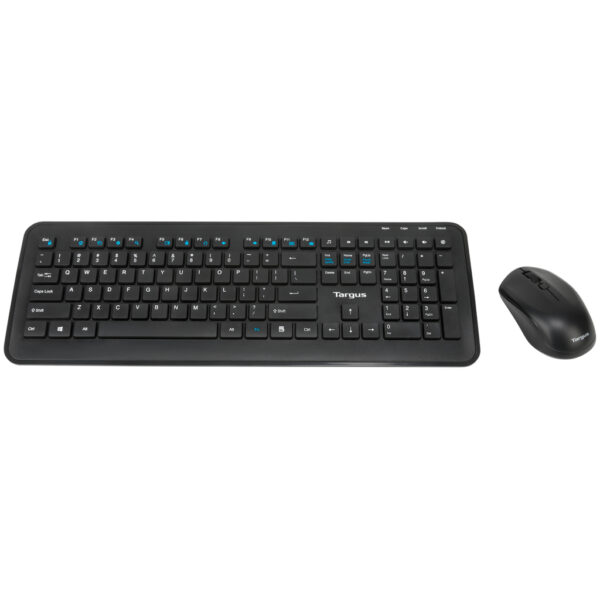 Teclado Targus KM610 - Teclado Targus KM610 + Mouse Wireless Black AKM610ESLP