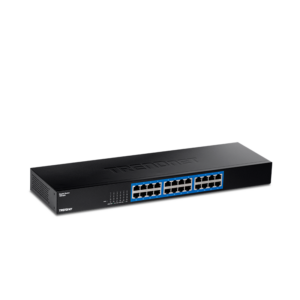 Switch de red TRENDnet de 24 puertos Gigabit | TEG-S25 – vista 2