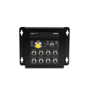 Switch industrial TRENDnet de 8 puertos M12, 1 puerto M23 y 1 M12 de 5 pines | TI-TPG80