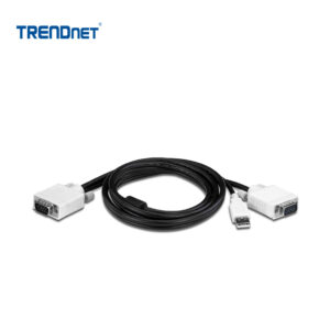 Switch KVM TRENDnet de escritorio de 2 puertos VGA/USB/Audio | TK-209K