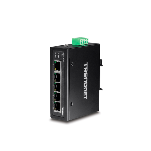 Switch industrial TRENDnet de 5 puertos Gigabit | TI-G50 Switch industrial TRENDnet TI-G50