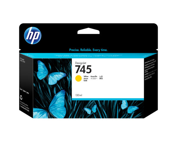 Cartucho de tinta HP 745 Amarillo original F9J96A 130 ml Cartucho de tinta HP 745 F9J96A - Cartucho de tinta HP 745 Amarillo original F9J96A 130 ml