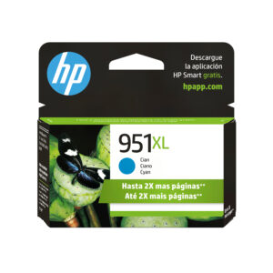 Cartucho de tinta HP 951XL Cian original CN046AL, 1.500 páginas 1 Cartucho de tinta HP 951XL - Cartucho de tinta HP 951XL Cian original CN046AL, 1.500 páginas