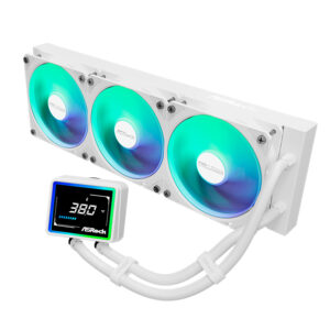 Ofertas y novedades en tecnología 23 Refrigeracion Asrock Challenger White 360 - Refrigeracion líquida 360mm para CPU ASRock Challenger White 360 Digital