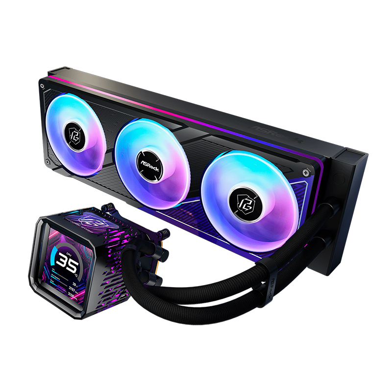 Liq Cool Ar Pg Gaming 360 Lcd Asrock, PHANTOM GAMING 360 LCD