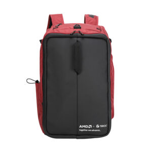 Backpack TEROS Alltracker AMD TE-ATK9060, para Notebooks de hasta 15.6", Rojo/Negro vista 2