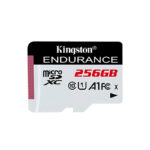 Memoria Flash Kingston Endurance - Memoria Flash microSD Kingston ENDURANCE, 256GB, Interfaz: UHS-1, U1, Class 10, A1 SDCE/256GB