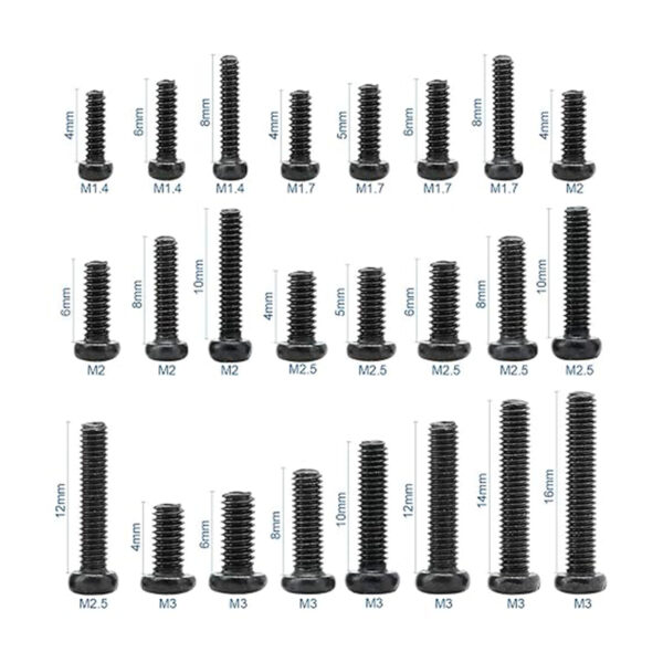 Pan Screws Kit - 650PCS PAN_SCREW_650PCS vista 2
