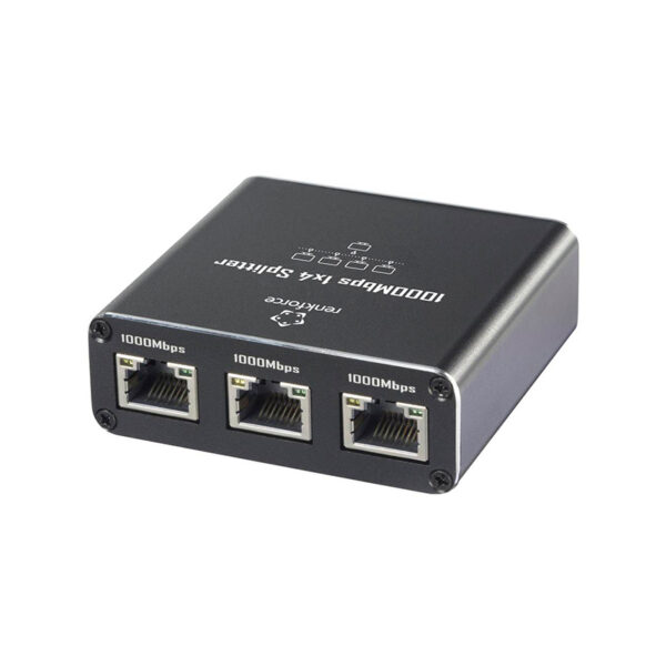 Switch Gigabit Renkforce RF-GES-400 - Switch Gigabit Ethernet Renkforce RF-GES-400 con 4 puertos RJ45 y alimentación por USB