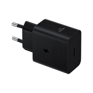 Travel Adapter (Adaptador de corriente) Samsung de 45W, negro, No incluye cable USB-C EP-T4511NBEGWW