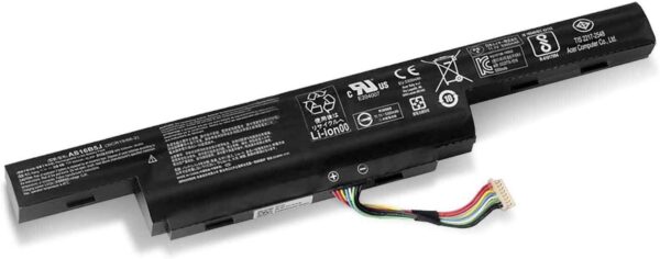 Batería para laptop Acer AS16B5J 11.1 V 62.2 Wh 6 celdas – Aspire F5-573-55WS, F5-573-335R, F5-573-50C1, F5-573-50EK Batería para laptop Acer AS16B5J 11.1 V 62.2 Wh 6 celdas – Aspire F5-573-55WS, F5-573-335R, F5-573-50C1, F5-573-50EK