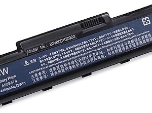 Batería para laptop Acer AS07A72 11.1 V 48.84 Wh 6 celdas – D725, 4920, 4310, AS09A36