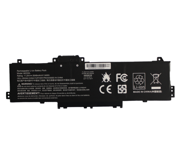 Batería para laptop HP AE03XL 11.25 V 41.04 Wh 3 celdas – 240, 245, 250, G10 Batería para laptop HP AE03XL 11.25 V 41.04 Wh 3 celdas – 240, 245, 250, G10