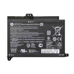 Batería para laptop HP BP02XL 7.7 V 41 Wh 2 celdas – 15-AU091NR, 15-AU010WM, 15-AU018WM