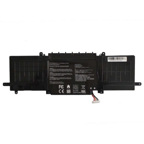 Batería para laptop Asus C31N1815 11.55 V 50 Wh 3 celdas – ZenBook 13 UX333, UX333FA, UX333FN Batería para laptop Asus C31N1815 11.55 V 50 Wh 3 celdas – ZenBook 13 UX333, UX333FA, UX333FN