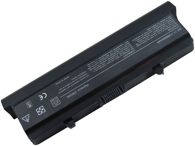 Batería para laptop Dell 1525, 1526, 1545, GW240, K450N 10.8 V 48 Wh 6 celdas