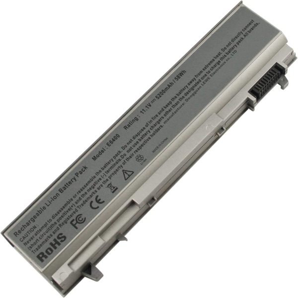 Batería para laptop Dell E6400-E6410-E6500, E6400, E6410 11.1 V 48 Wh 6 celdas