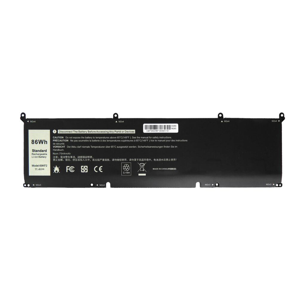 Batería para laptop Dell 8FCTC / 69KF2 11.4 V 56 Wh 6 celdas – M15 R4, M15 R5, M15 R6, M15 R7