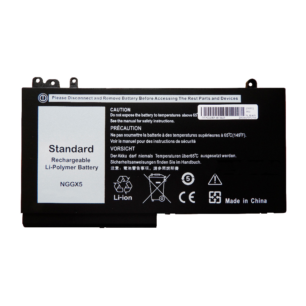 Batería para laptop Dell NGGX5 11.4 V 34 Wh 3 celdas – E5270, E5470, E5570, M3510