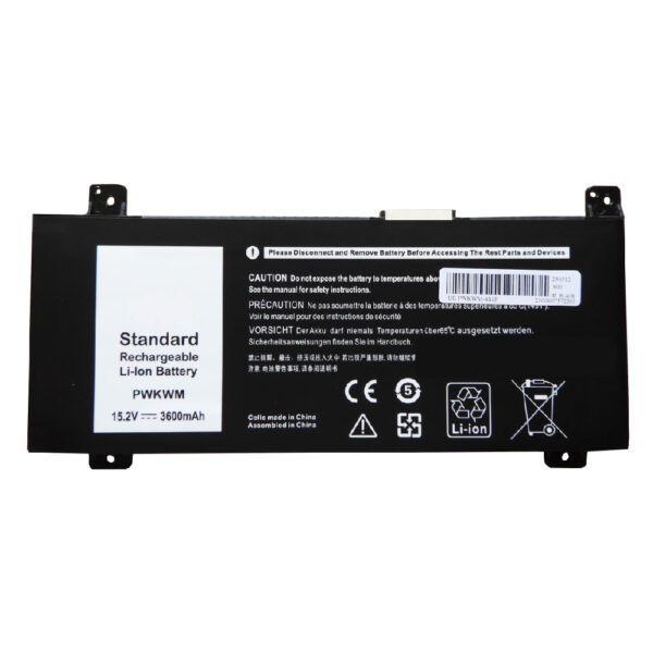 Batería para laptop Dell PWKWM 15.2 V 56 Wh 4 celdas – 14-7466, 14-7467 Batería para laptop Dell bat-pwkwm - Batería para laptop Dell PWKWM 15.2 V 56 Wh 4 celdas – 14-7466, 14-7467