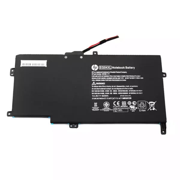 Batería para laptop HP EG04XL / HSTNN-DB3T 14.8 V 60 Wh 4 celdas – 6-1021NR, 6-1021, 6-1022, HSTNN-OB1W Batería para laptop HP EG04XL - Batería para laptop HP EG04XL / HSTNN-DB3T 14.8 V 60 Wh 4 celdas – 6-1021NR, 6-1021, 6-1022, HSTNN-OB1W