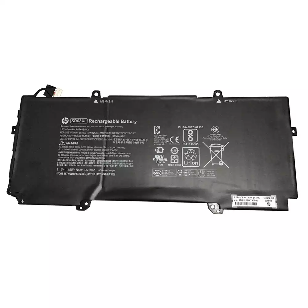 Batería para laptop HP SD03XL 14.4 V