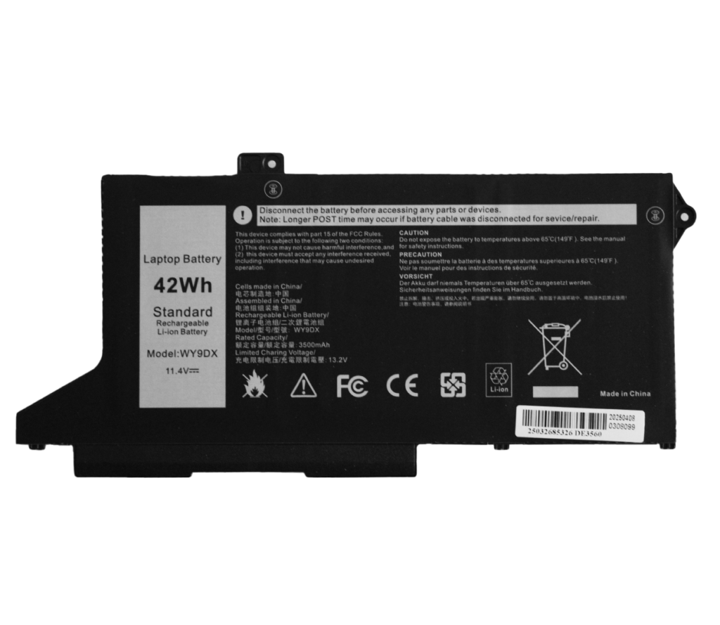 Batería para laptop Dell WY9DX / M3KCN 11.4 V 42 Wh 3 celdas – 3560, 5420, M033W