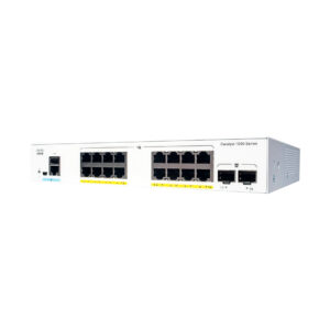 Switch Cisco Catalyst 1000 C1000-16P-E-2G-L 16 puertos Gigabit PoE+, 2 SFP 1G, 120 W vista 2