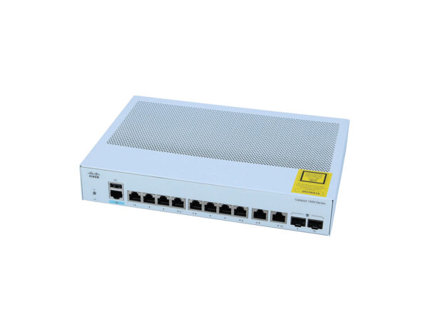 Switch Cisco Catalyst 1000 C1000-8T-E-2G-L 8 puertos Gigabit de datos, 2 uplinks 1G combo vista 2