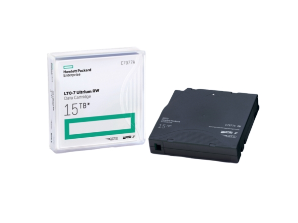 C7977A Cinta de datos HPE HP LTO-7 - Cinta de datos HPE LTO-7 Ultrium 6 TB / 15 TB C7977A