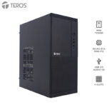 Case con fuente Teros TE-1033S - Case con fuente TEROS TE-1033S, Mini Tower, MICRO-ATX, MINI-ITX, USB, Audio, 250W
