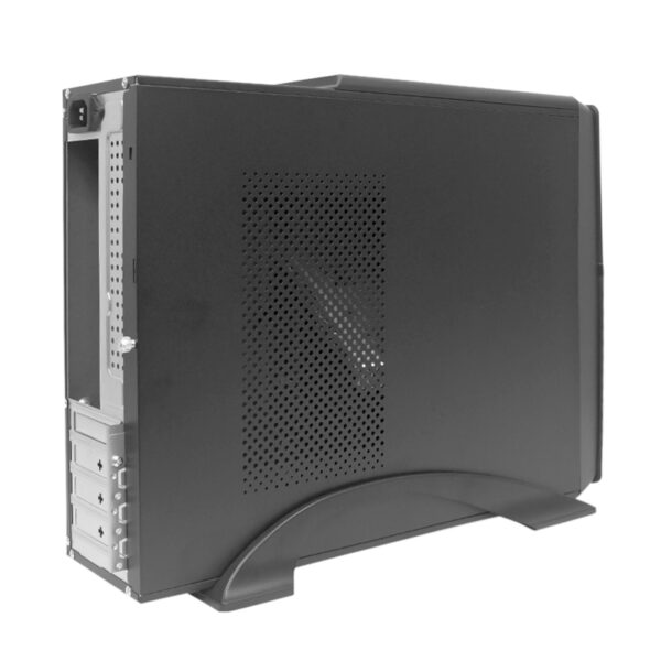 Case Teros TE-1039S, Slim, 250 W, USB 3.0 / USB 2.0, Audio HD, DVD, Negro 1 Case Teros TE-1039S, Slim, 250 W, USB 3.0 / USB 2.0, Audio HD, DVD, Negro vista 2