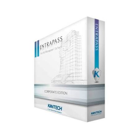 Licencia Kantech EntraPass Corporate Edition v8 E-COR-V8-LIC, software de control de acceso multiusuario
