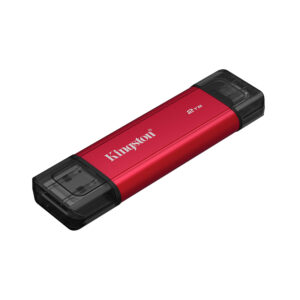 Unidad en estado sólido Dual Portatil Kingston 2TB, Interfaz USB-A, USB-C, USB 3.2 Gen 2 SPSD/2TB