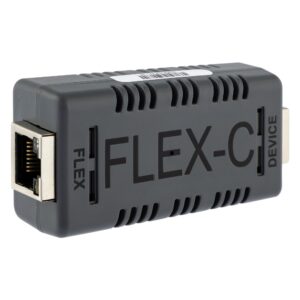Adaptador NVT Phybridge FLEX-C NV-FLXLK-C, PoE 30 W sobre UTP hasta 610 m