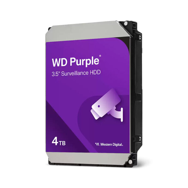 Disco duro Western Digital WD Purple WD44PURZ, 4TB, SATA, 256MB Cache, 3.5", CMR Disco duro Western Digital WD WD44PURZ - Disco duro Western Digital WD Purple WD44PURZ, 4TB, SATA, 256MB Cache, 3.5", CMR