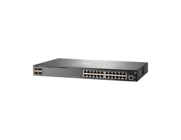 Switch Aruba 2930F 24G 4SFP+ JL253A 24 puertos Gigabit, uplinks 4 x 10G SFP+ 1 Switch Aruba 2930F 24G 4SFP+ JL253A 24 puertos Gigabit, uplinks 4 x 10G SFP+ vista 2