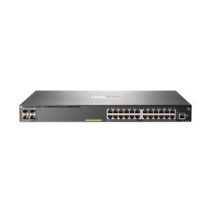 Switch Aruba 2930F 24G PoE+ 4SFP+ JL255A 24 puertos Gigabit PoE+ 370 W, uplinks 4 x 10G SFP+