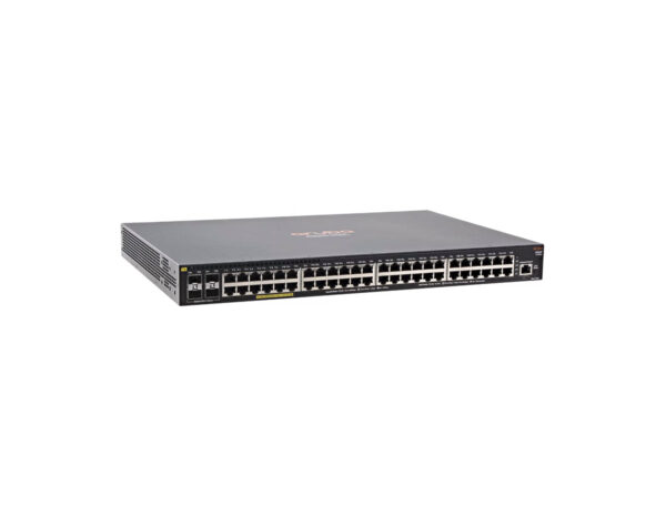 Switch Aruba 2930F 48G PoE+ 4SFP+ JL256A 48 puertos Gigabit PoE+ 370 W, uplinks 4 x 10G SFP+ 1 Switch Aruba 2930F 48G PoE+ 4SFP+ JL256A 48 puertos Gigabit PoE+ 370 W, uplinks 4 x 10G SFP+ vista 2