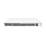 Switch Aruba Instant On 1830 JL815A - Switch Aruba Instant On 1830 48G 24p Class4 PoE 4SFP JL815A 48 puertos Gigabit (24 con PoE+) 370 W, uplinks 4 x 1G SFP
