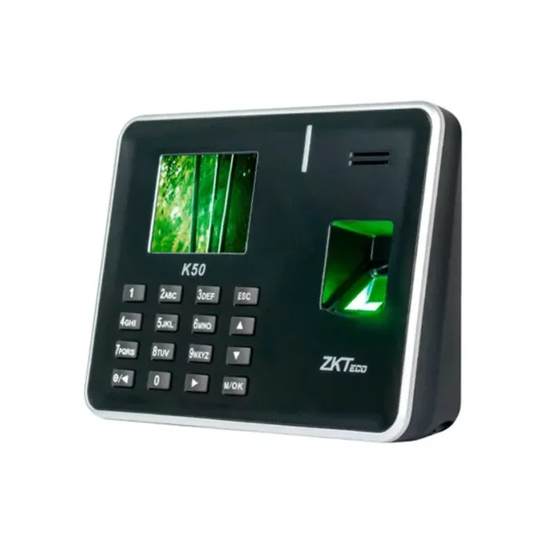 Terminal de tiempo y sistencia Zkteco K50 PRO 1 Terminal de tiempo y sistencia Zkteco K50 PRO vista 2