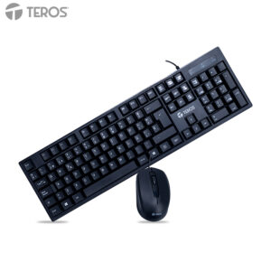 Kit Teclado + Mouse TEROS TE-5015S, negro 3 Teclado Teros TE-5015S - Kit Teclado + Mouse TEROS TE-5015S, negro