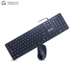 Kit Teclado + Mouse TEROS TE-5019S, tecla COPILOT (solo teclado), negro 4 Teclado Teros TE-5019S - Kit Teclado + Mouse TEROS TE-5019S, tecla COPILOT (solo teclado), negro