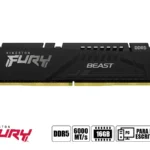 Memoria RAM Kingston Fury Beast CL36 - Memoria RAM Kingston Fury Beast 16 GB DDR5 6000 MHz CL36 DIMM para PC KF560C36BBE2-16