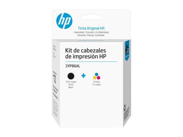 Kit de cabezal HP GT 3YP86AL negro_tricolor Cabezal de impresión HP GT51/GT52 - Cabezal de impresión HP GT51/GT52 Negro y tricolor original 3YP86AL