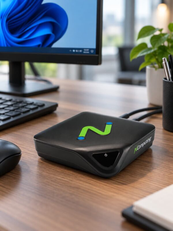 Thin client NComputing L400 - Thin client NComputing L400 para vSpace Pro, Quad-HD 2560 x 1440, HDMI, 3 USB 2.0